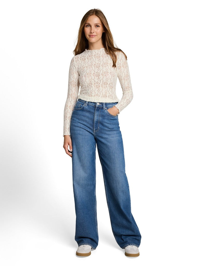 LACE LONGSLEEVE T-SHIRT
