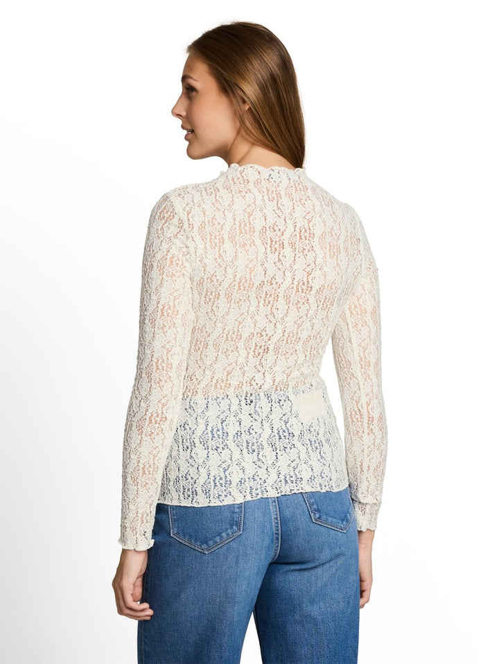 LACE LONGSLEEVE T-SHIRT