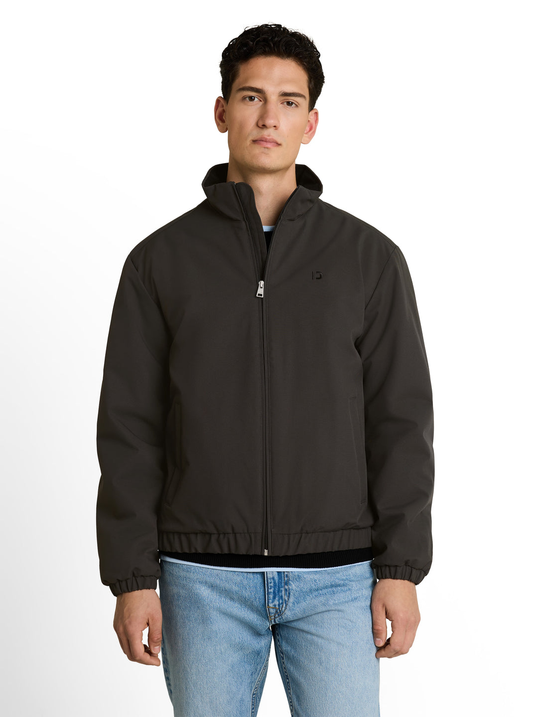 STAND-UP COLLAR BLOUSON