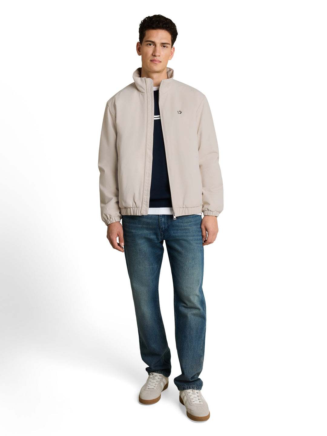 STAND-UP COLLAR BLOUSON
