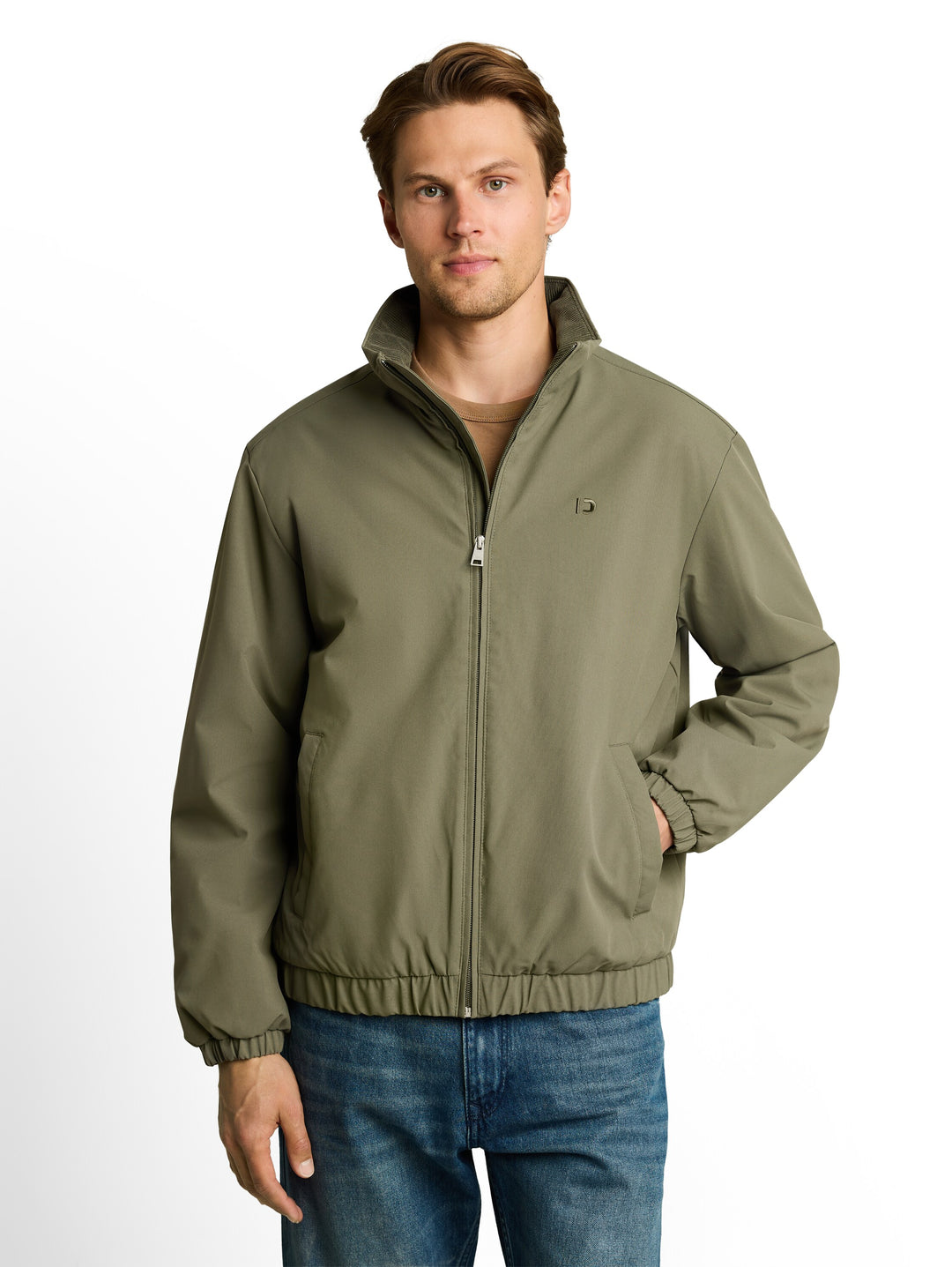 STAND-UP COLLAR BLOUSON