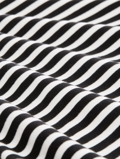 STRIPED INTERLOCK T-SHIRT
