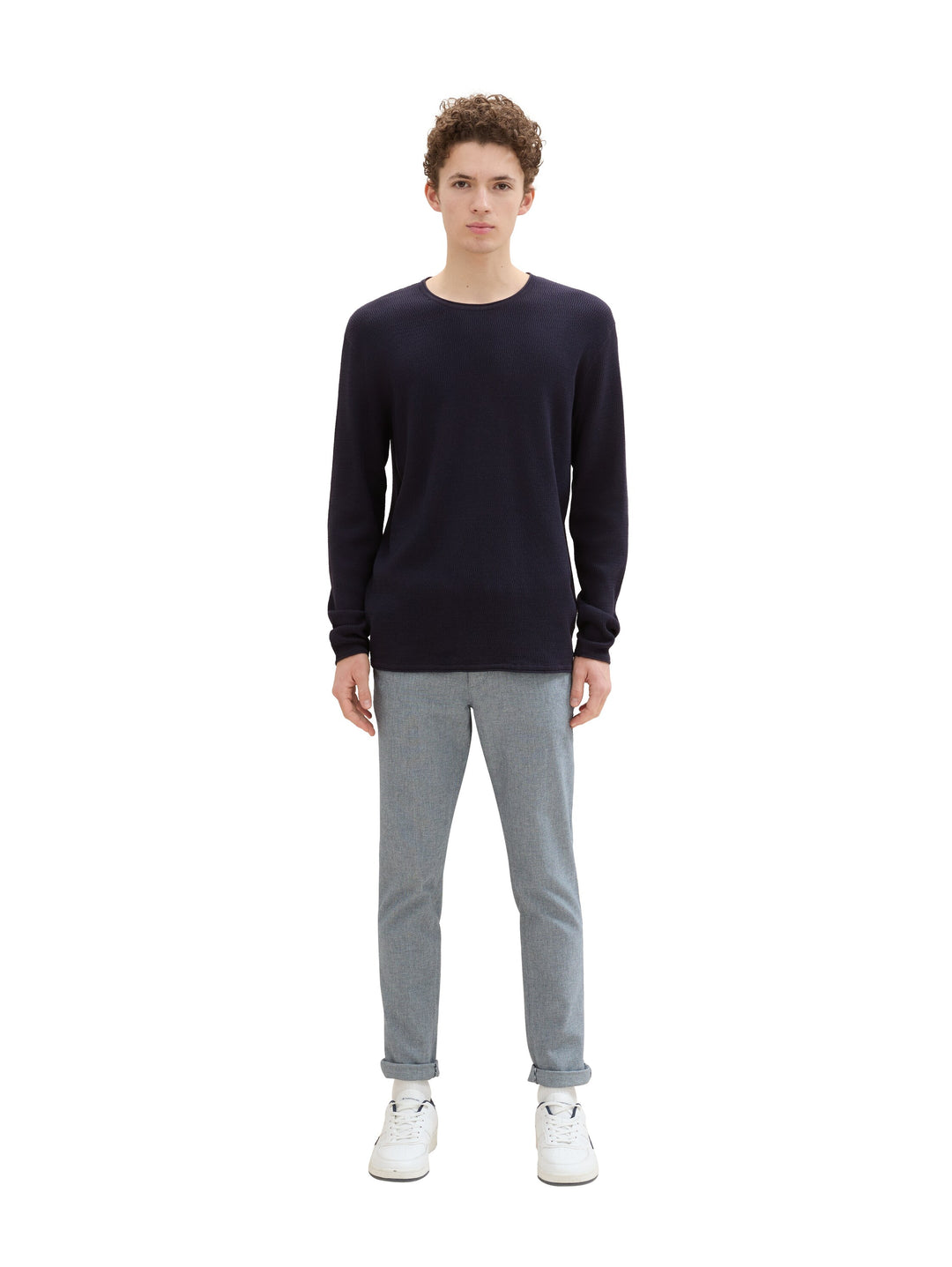 STRUCTURED STRAIGHT CHINO