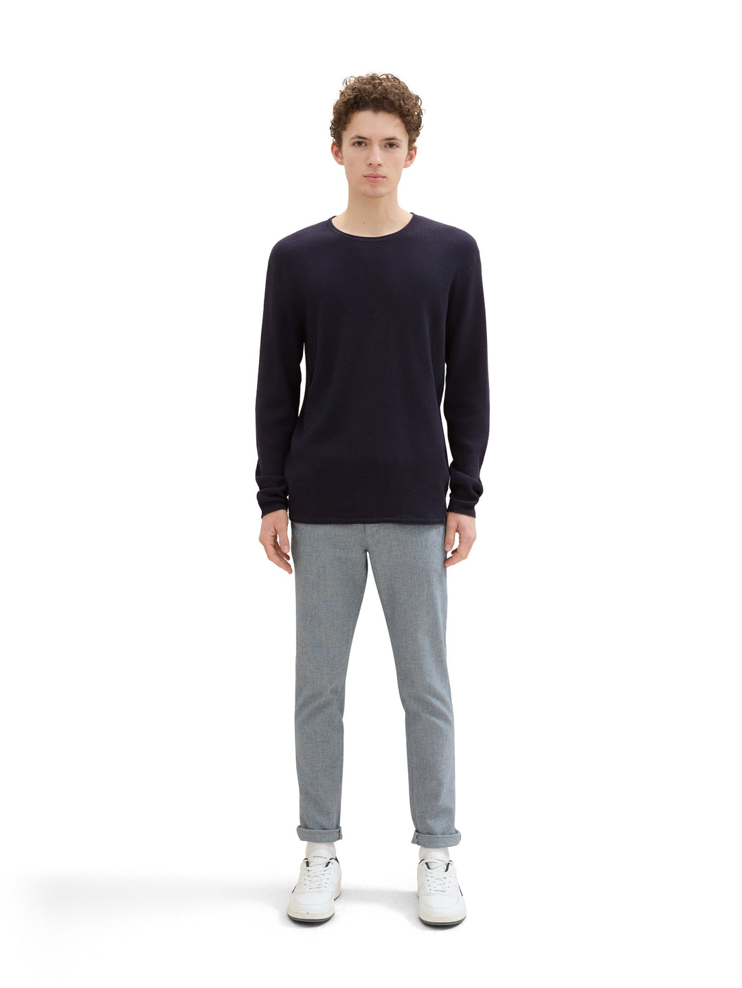 STRUCTURED STRAIGHT CHINO