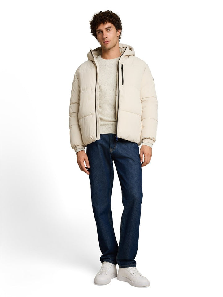 MULTI COLOR NEP CREW NECK KNIT