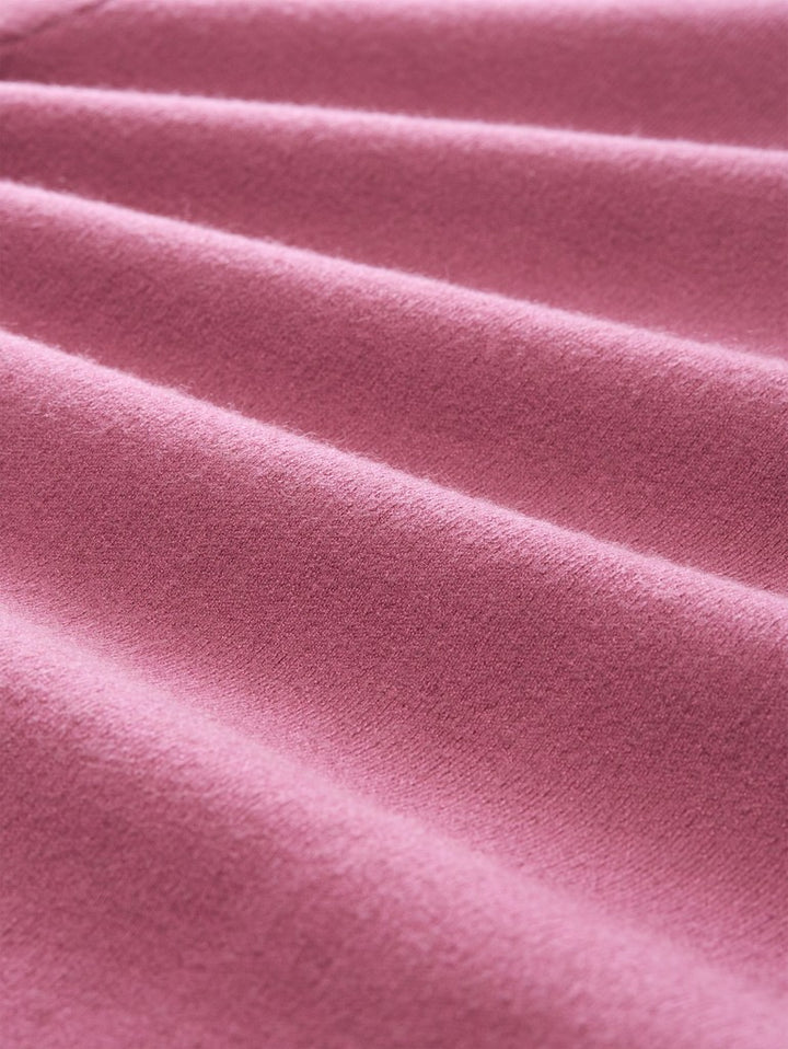 KNIT PULLOVER WITH MOCK-NECK