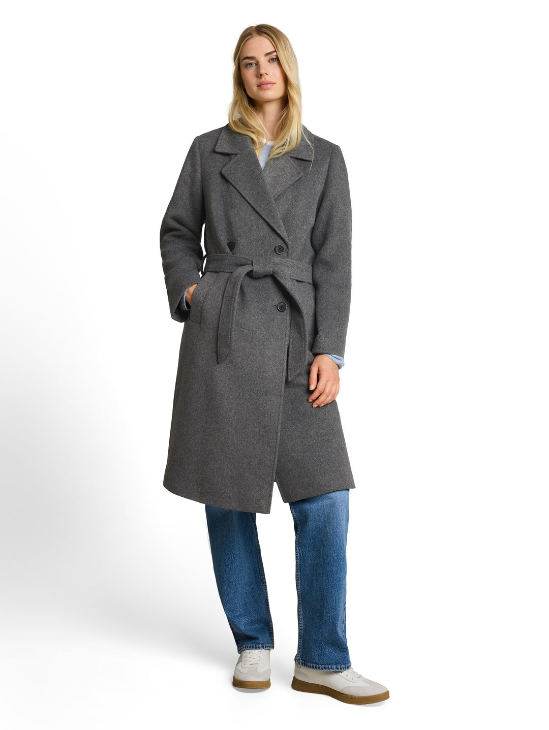LOOSE BELTED COAT