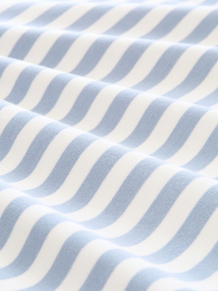 STRIPED CREWNECK SWEATSHIRT