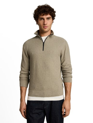 MULTI COLOR NEP KNITTED TROYER