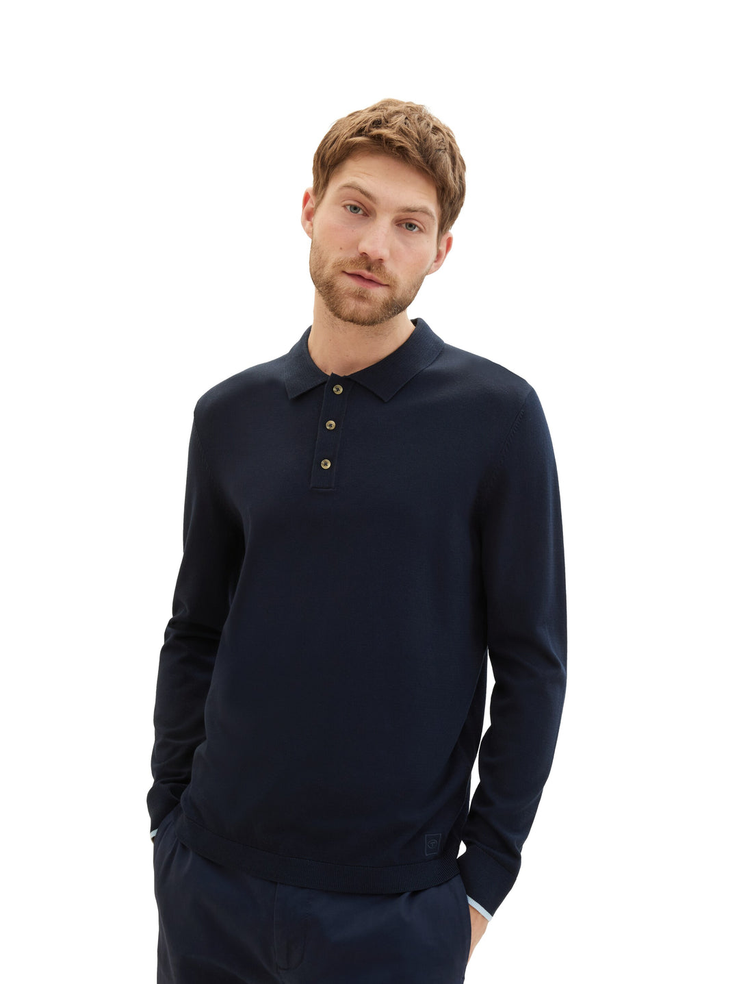 KNITTED BASIC POLO