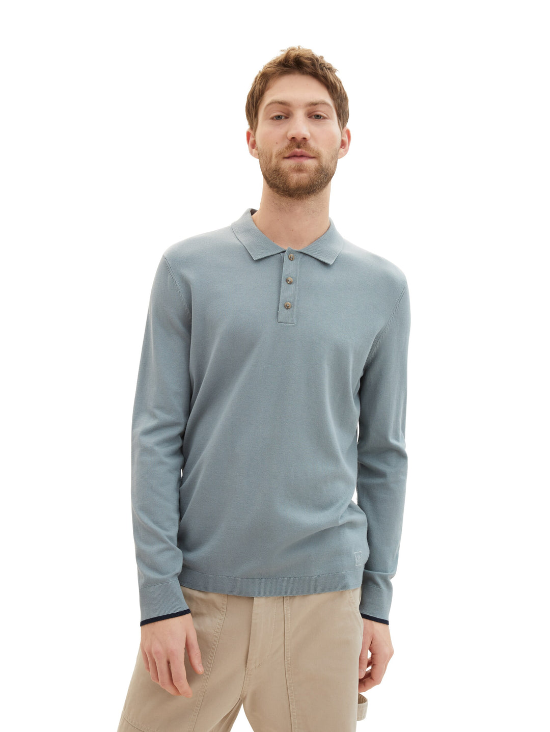 KNITTED BASIC POLO