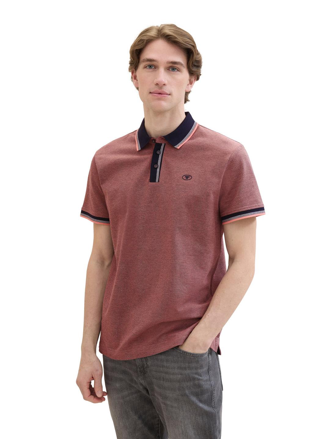 POLO WITH DETAILED COLLAR