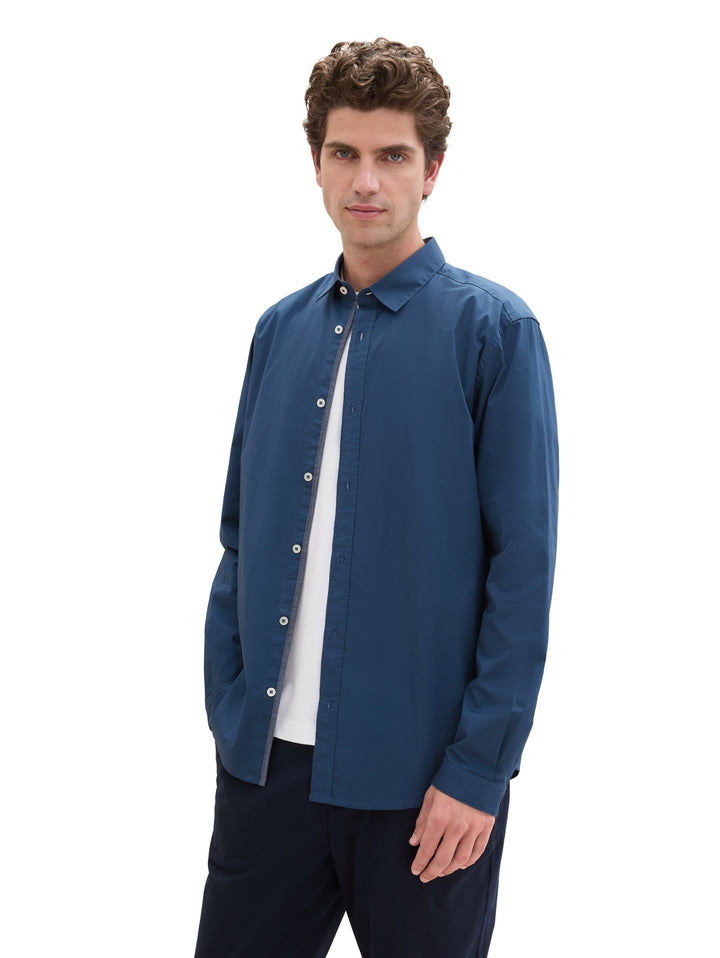 STRETCH POPLIN SHIRT