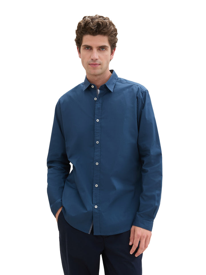 STRETCH POPLIN SHIRT