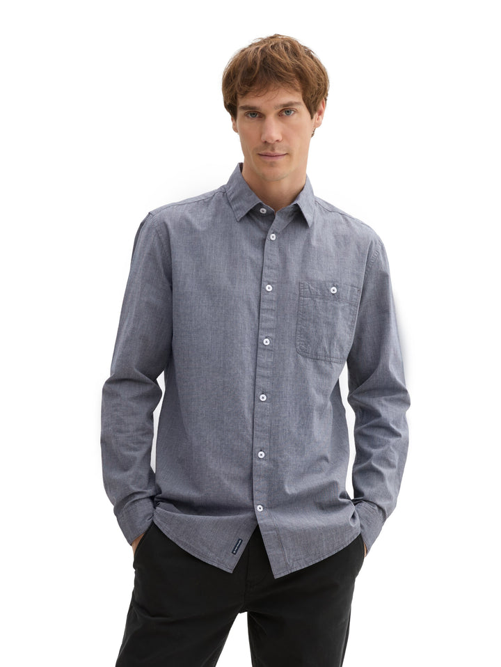 FITTED TWILL SHIRT