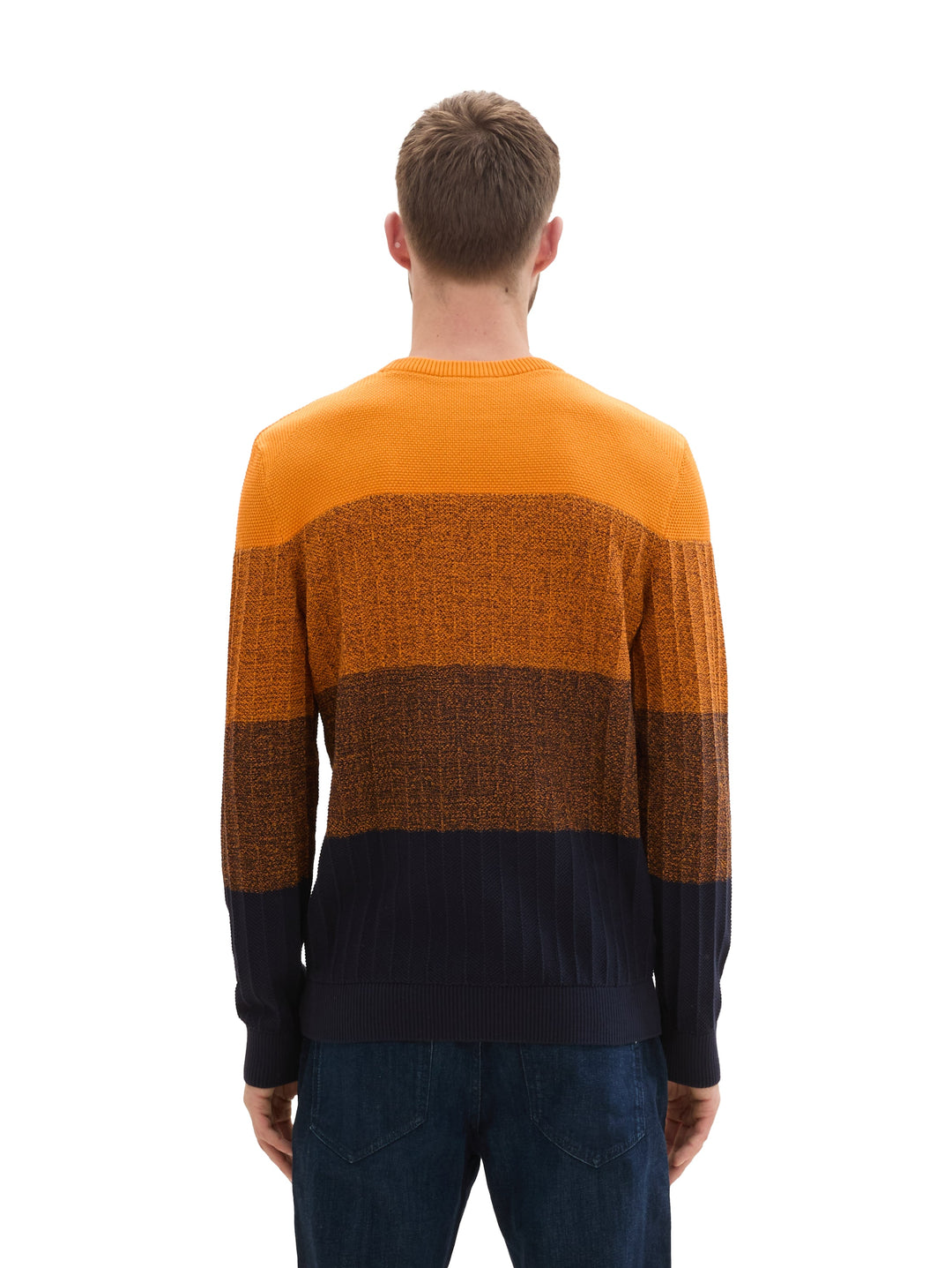 STRUCTURE MIX CREWNECK KNIT