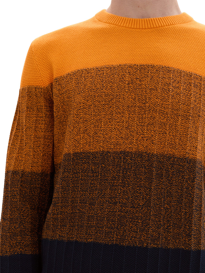 STRUCTURE MIX CREWNECK KNIT