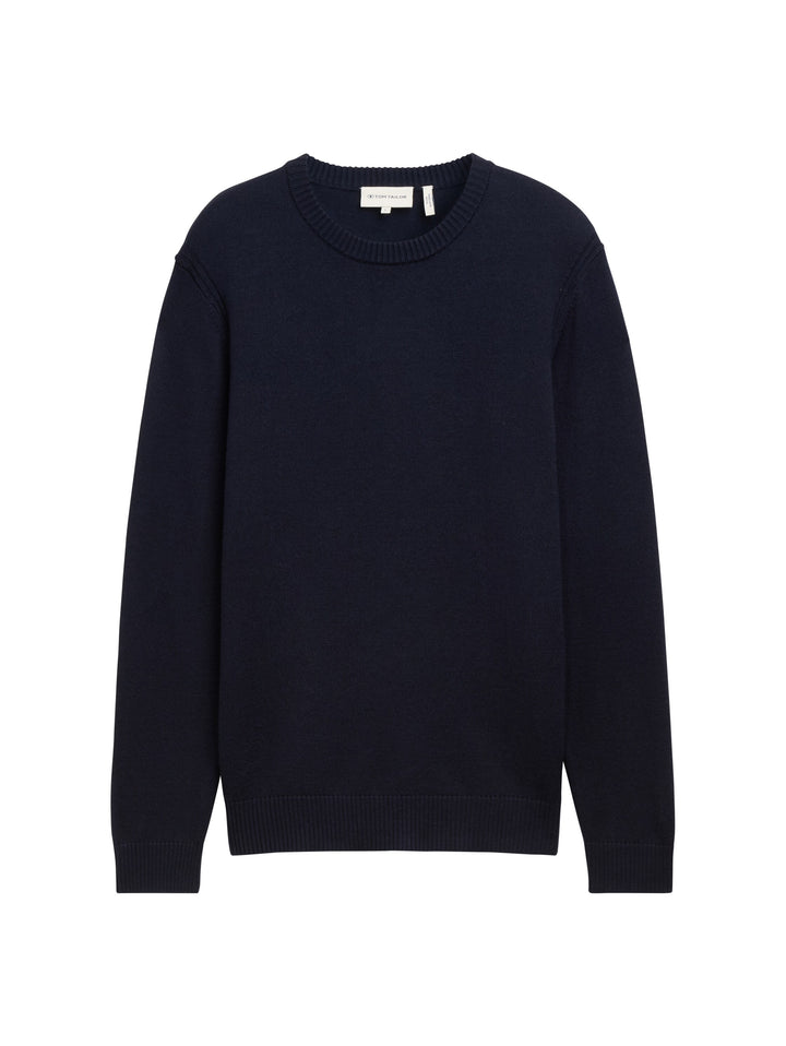 CREWNECK COMFORT WOOL KNIT