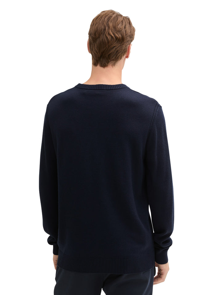 CREWNECK COMFORT WOOL KNIT