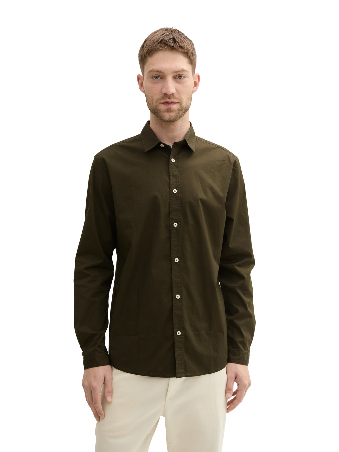 STRETCH POPLIN SHIRT