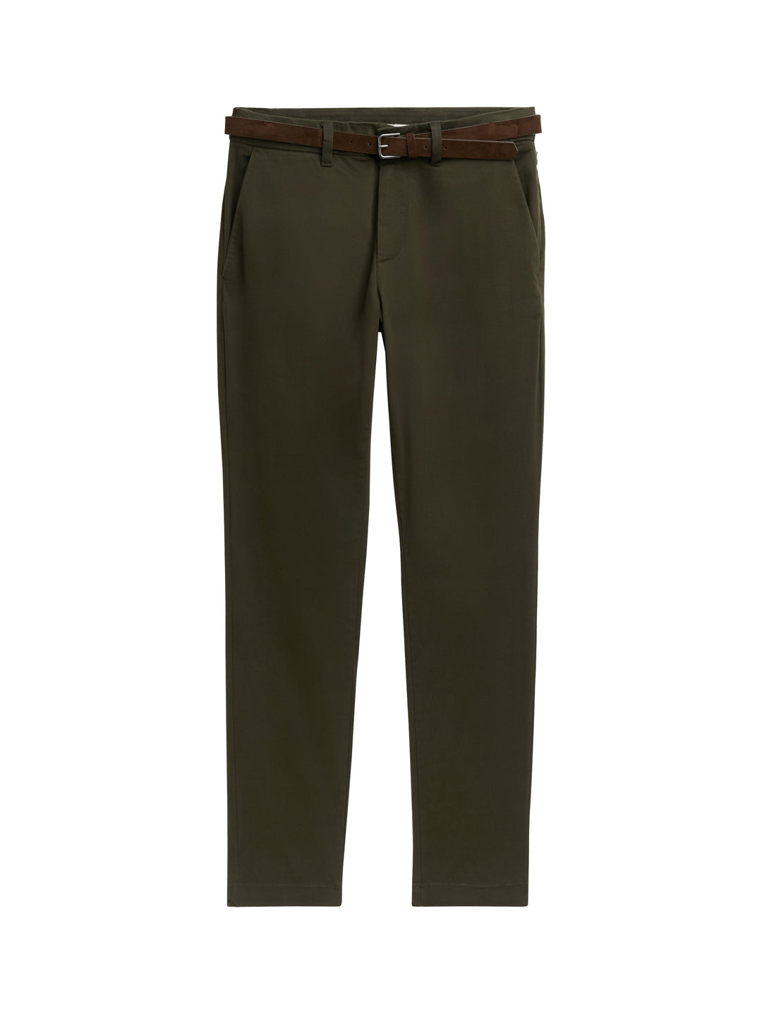 SLIM SOFT CHINO WITH BELT