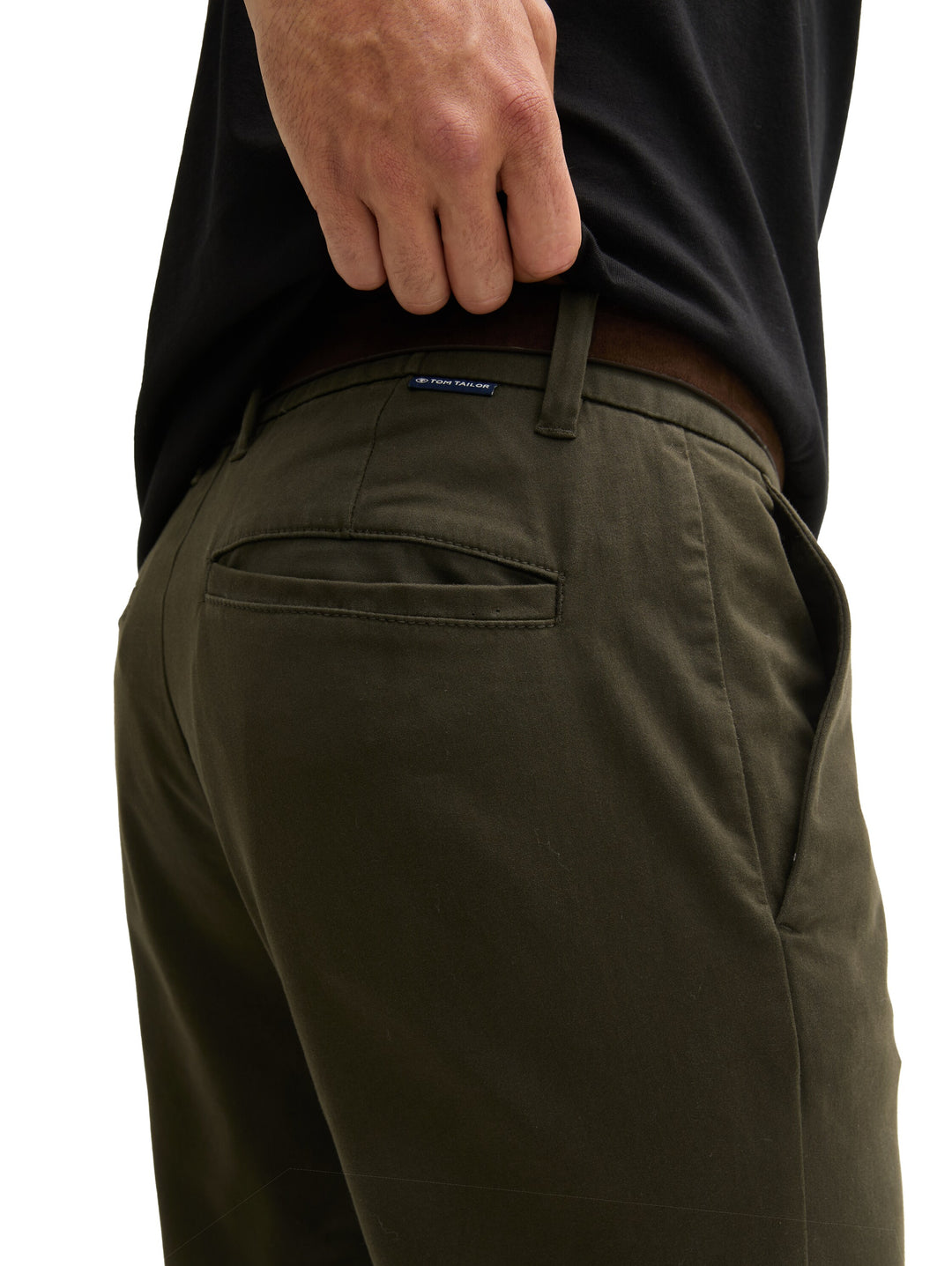 SLIM SOFT CHINO WITH BELT