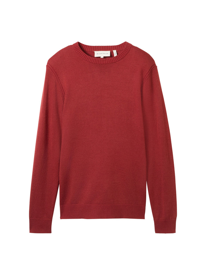 CREWNECK COMFORT WOOL KNIT