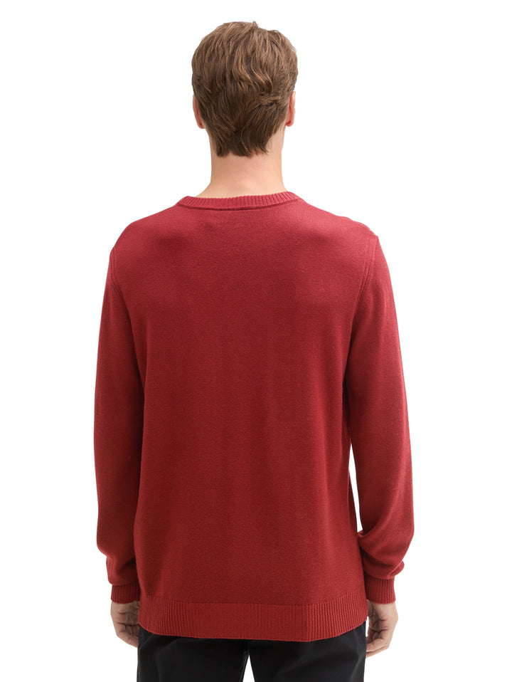 CREWNECK COMFORT WOOL KNIT