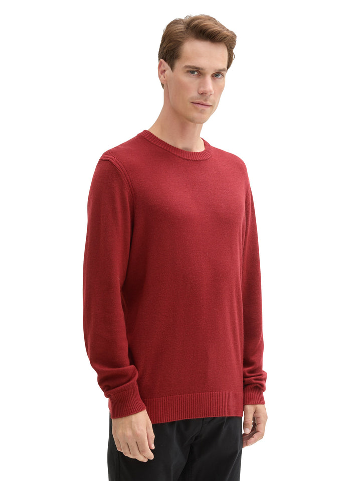 CREWNECK COMFORT WOOL KNIT