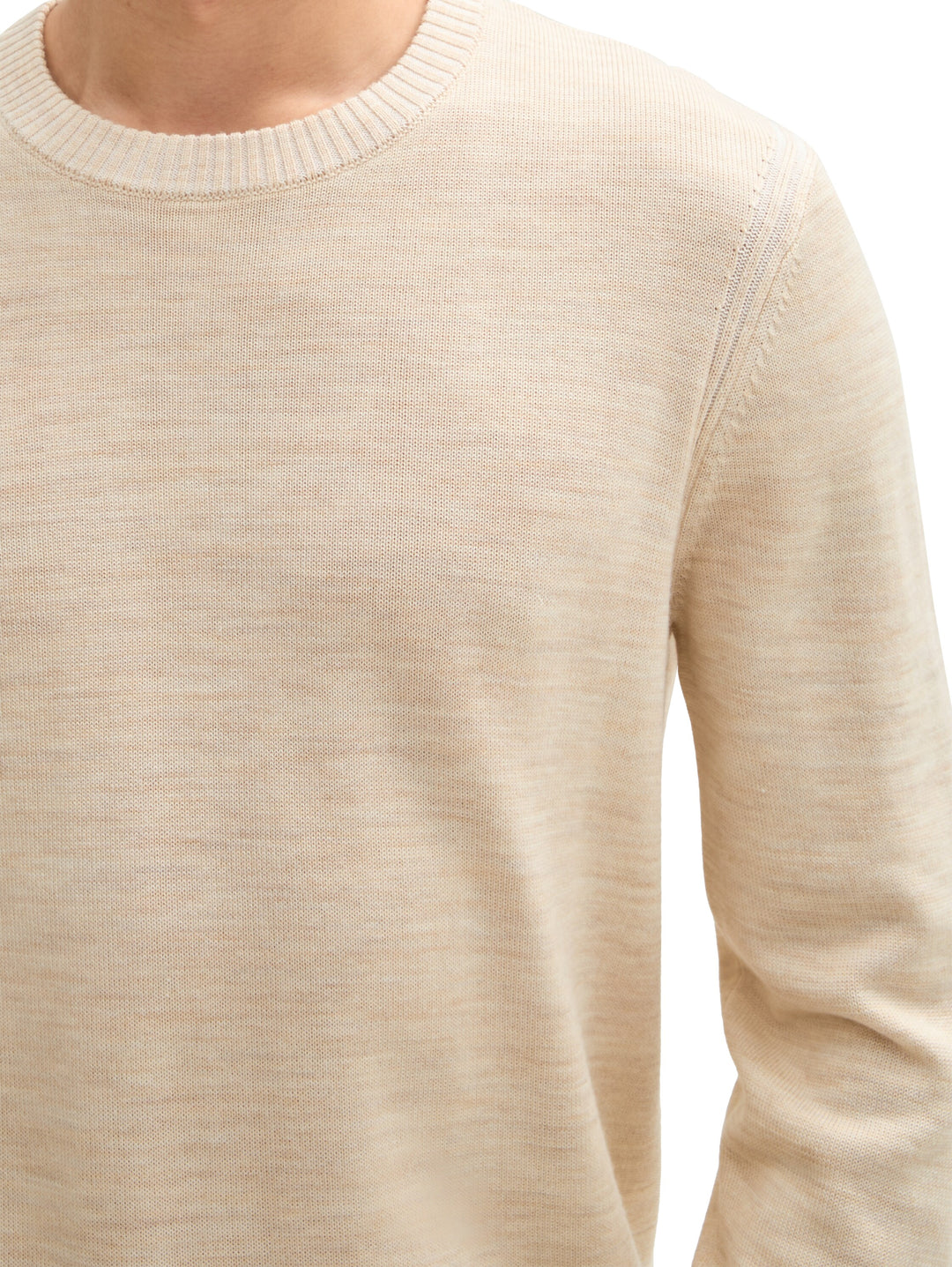 CREWNECK COMFORT WOOL KNIT