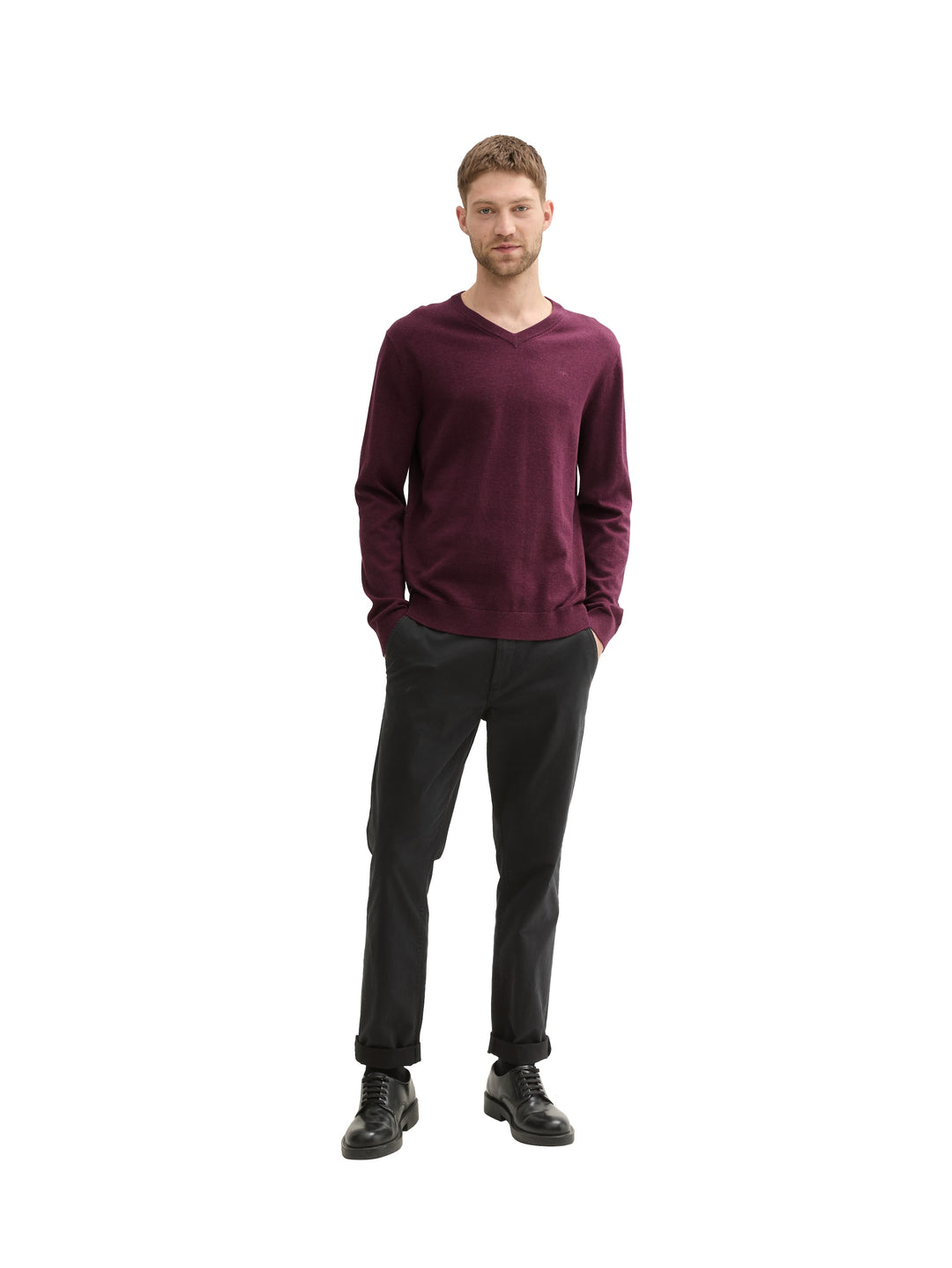 BASIC V-NECK KNIT