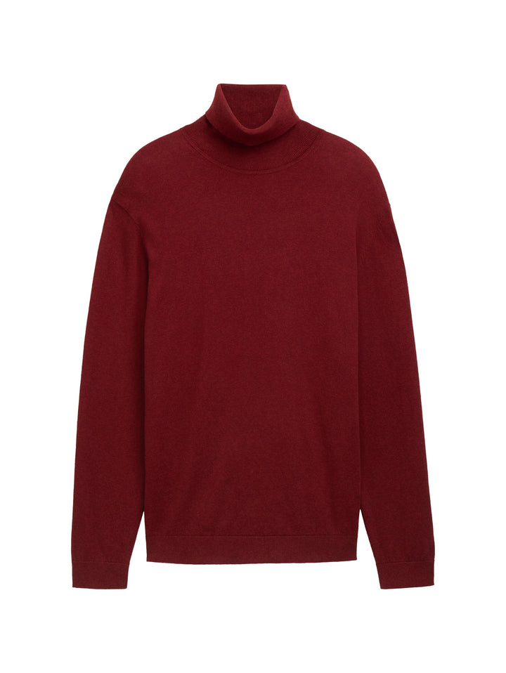 COTTONCASHMERE TURTLENECK KNIT