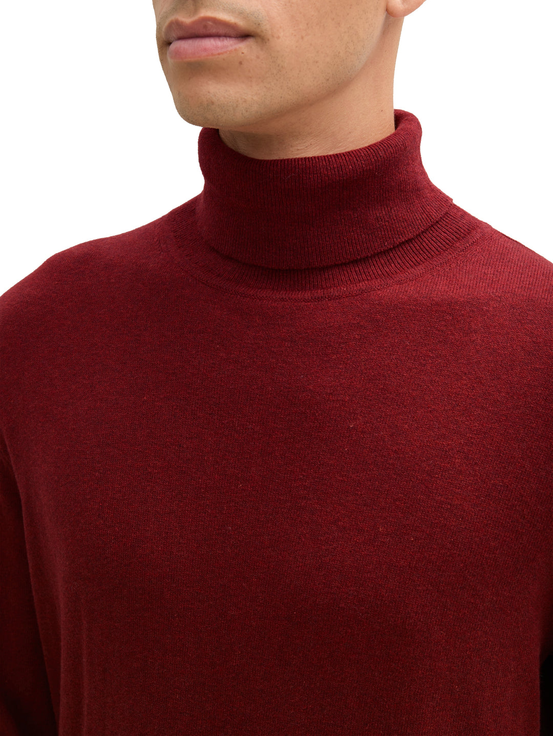 COTTONCASHMERE TURTLENECK KNIT