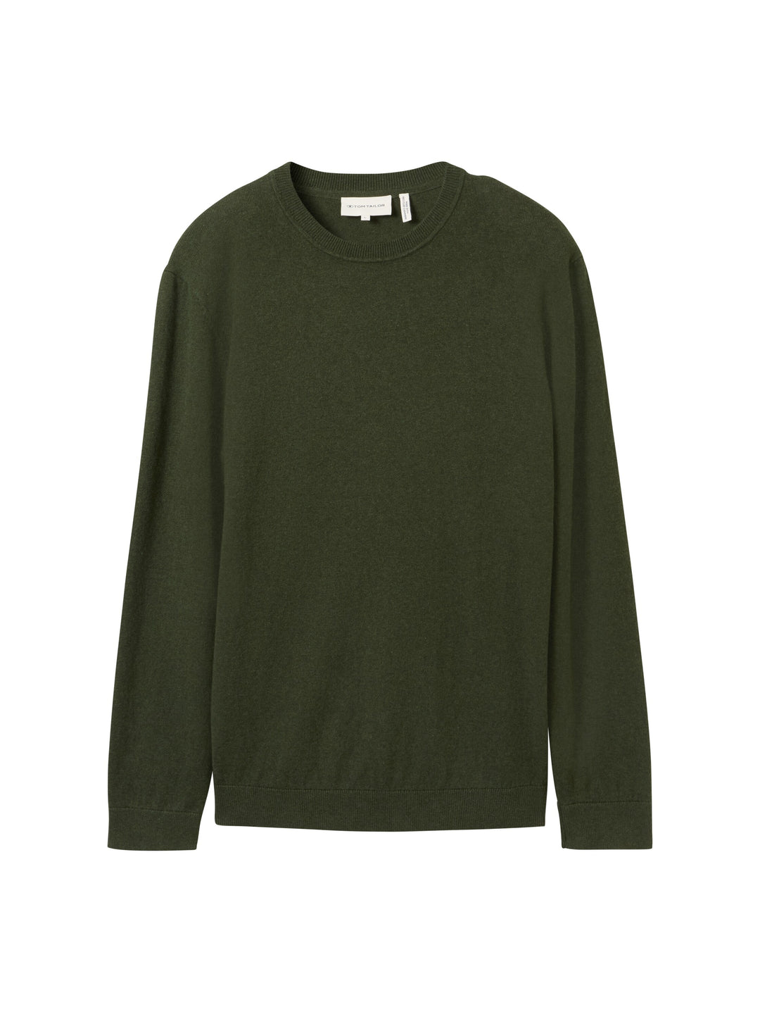 COTTON CASHMERE CREWNECK KNIT