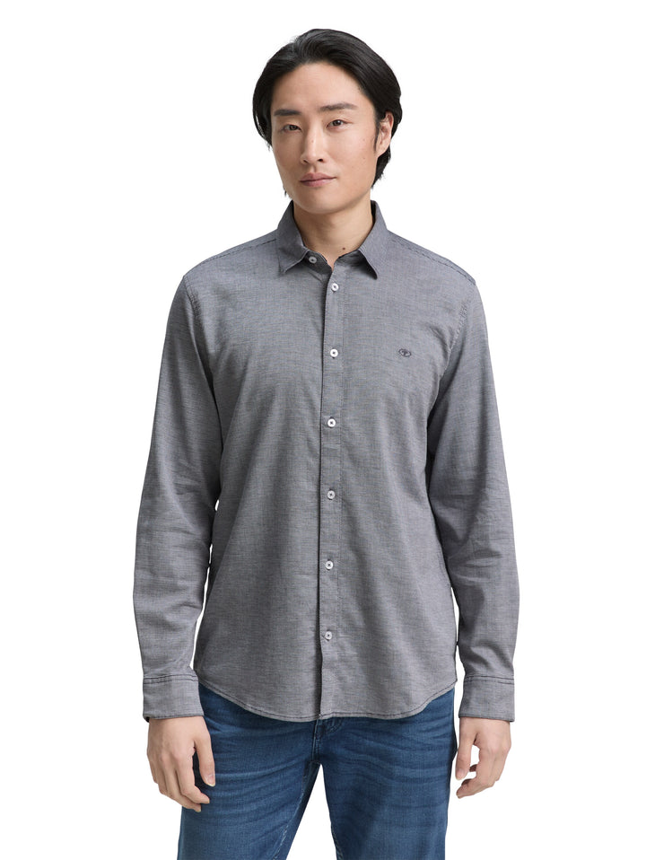 STRUCTURED STRETCH SHIRT