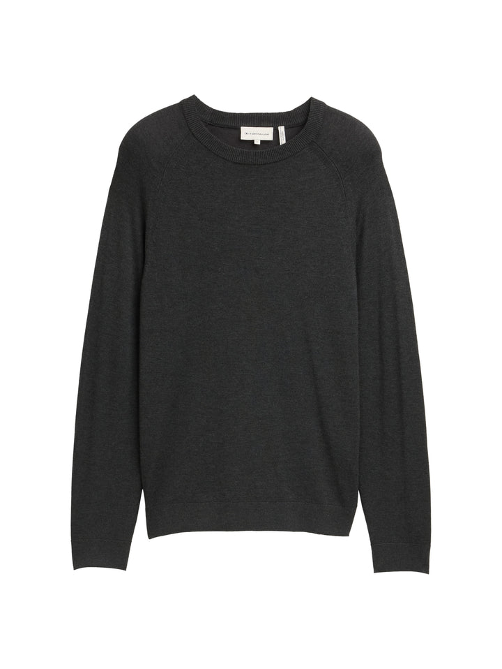 FINE COSY CREWNECK KNIT