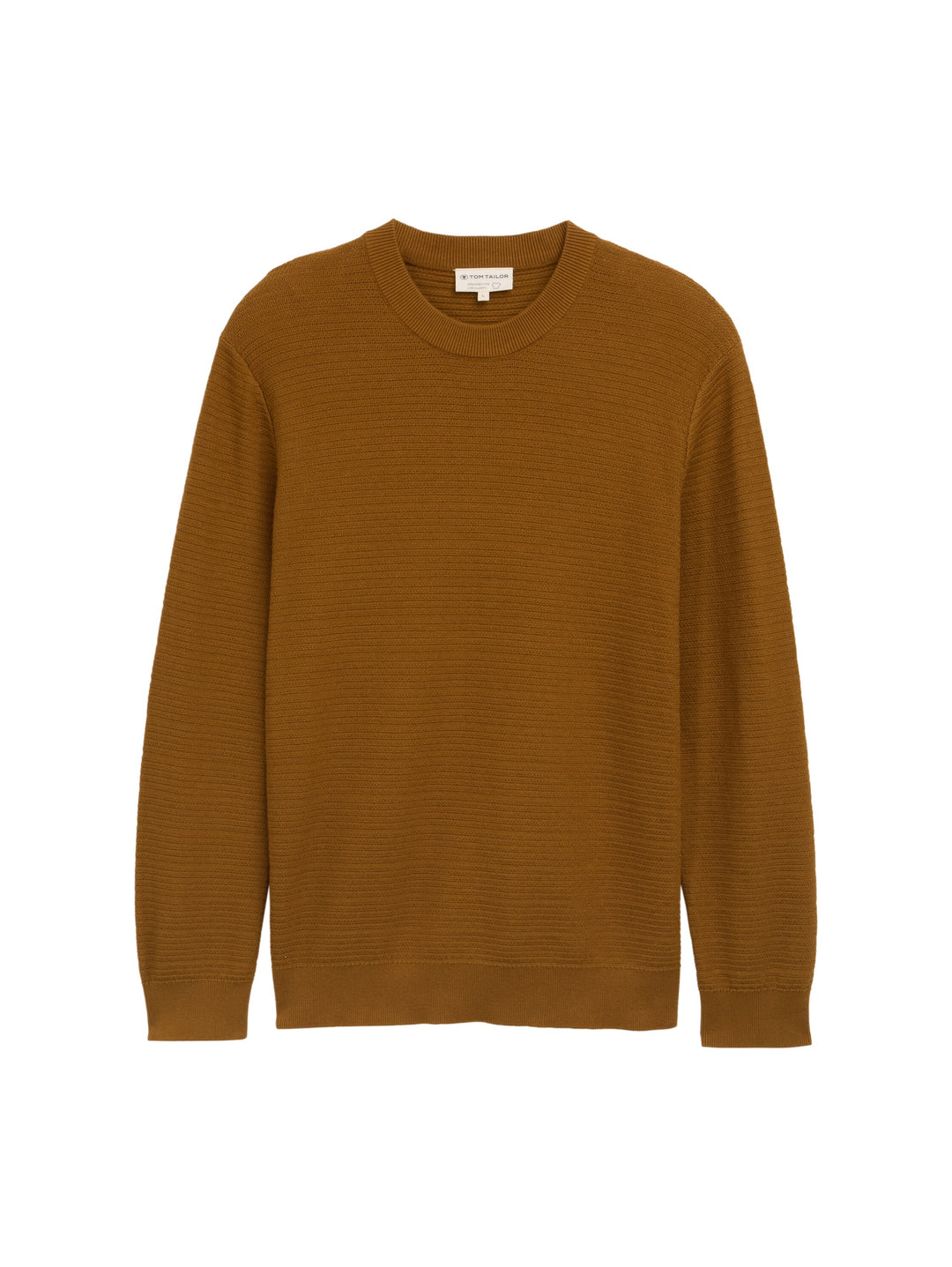 STRUCTURED CREW NECK KNIT