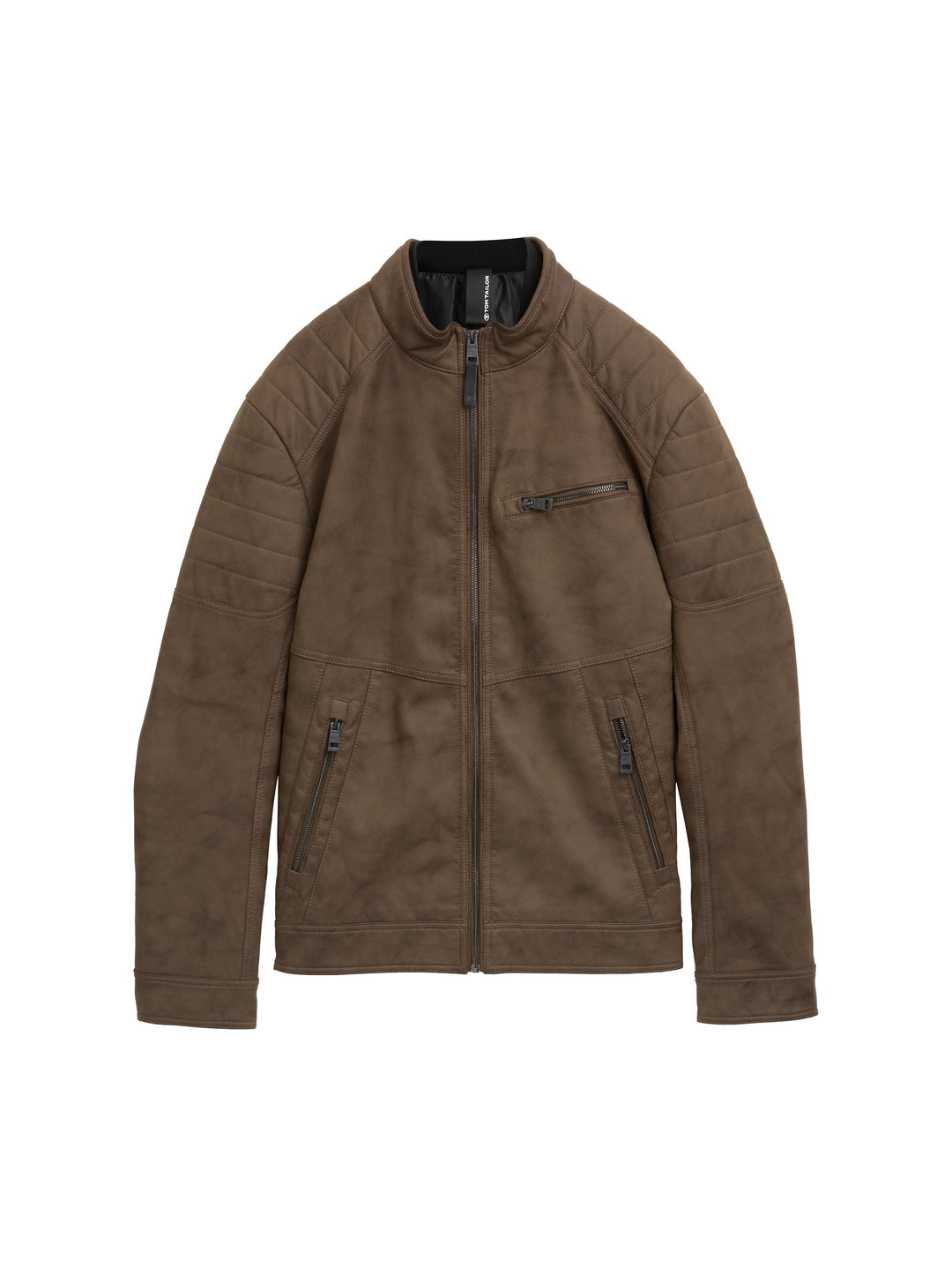 FAKE SUEDE LEATHER BIKER