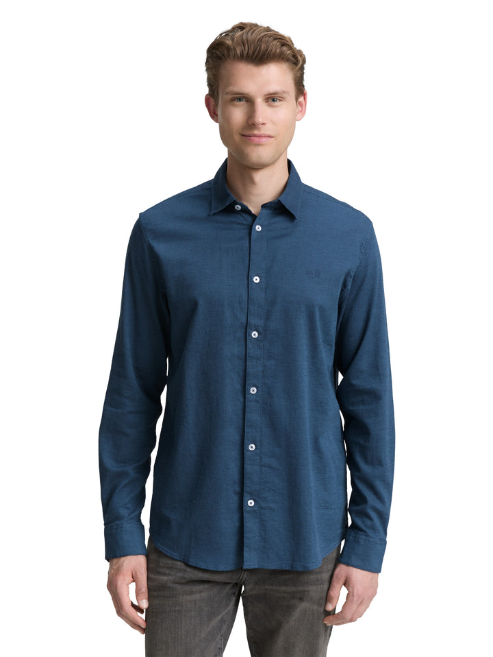 STRUCTURED STRETCH SHIRT