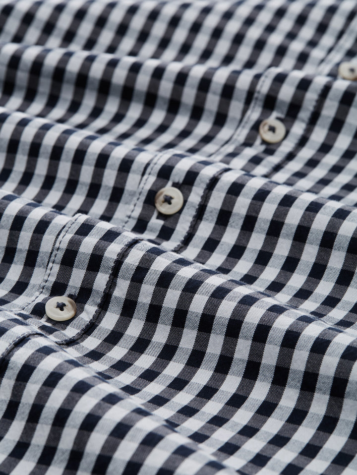 TONAL CHECK OXFORD SHIRT