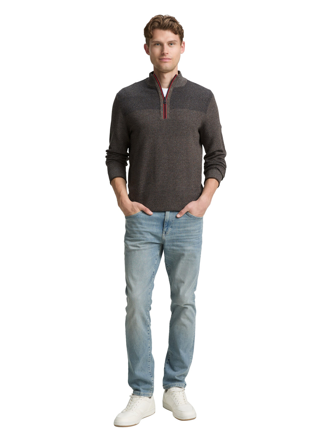 MULTI COLOR KNITTED TROYER