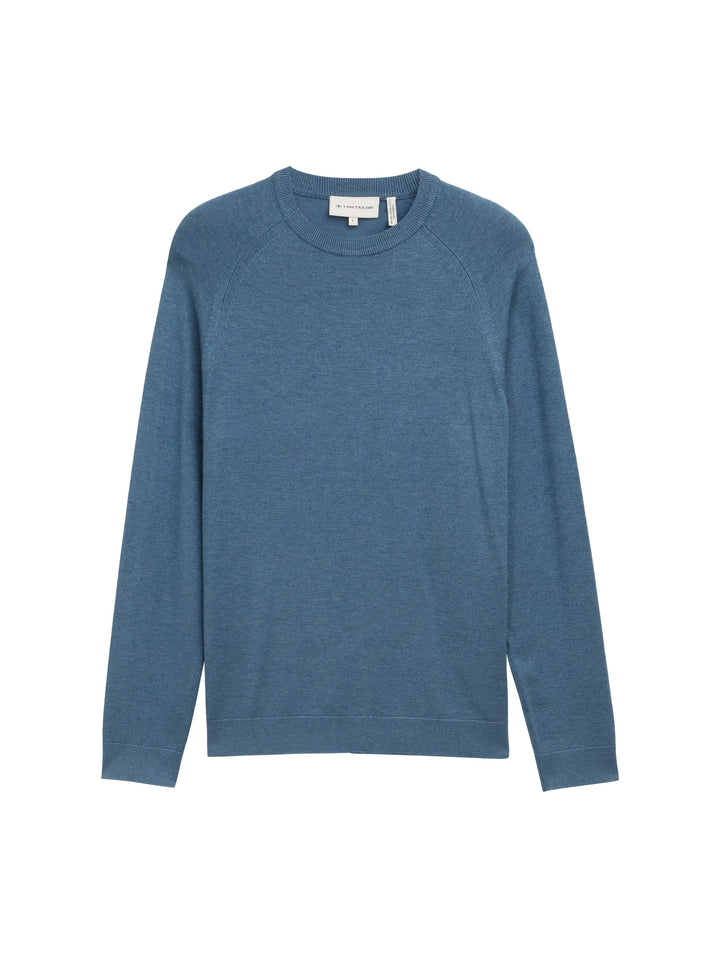 FINE COSY CREWNECK KNIT