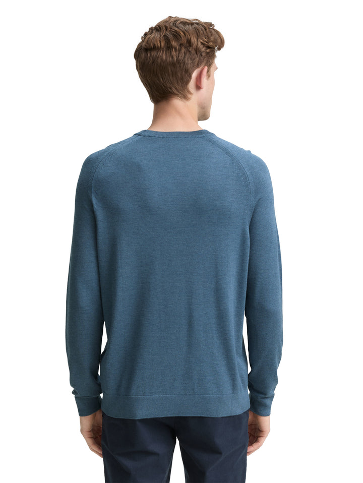 FINE COSY CREWNECK KNIT