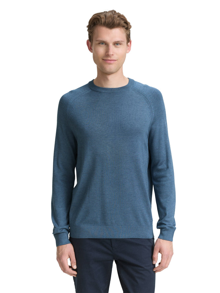 FINE COSY CREWNECK KNIT