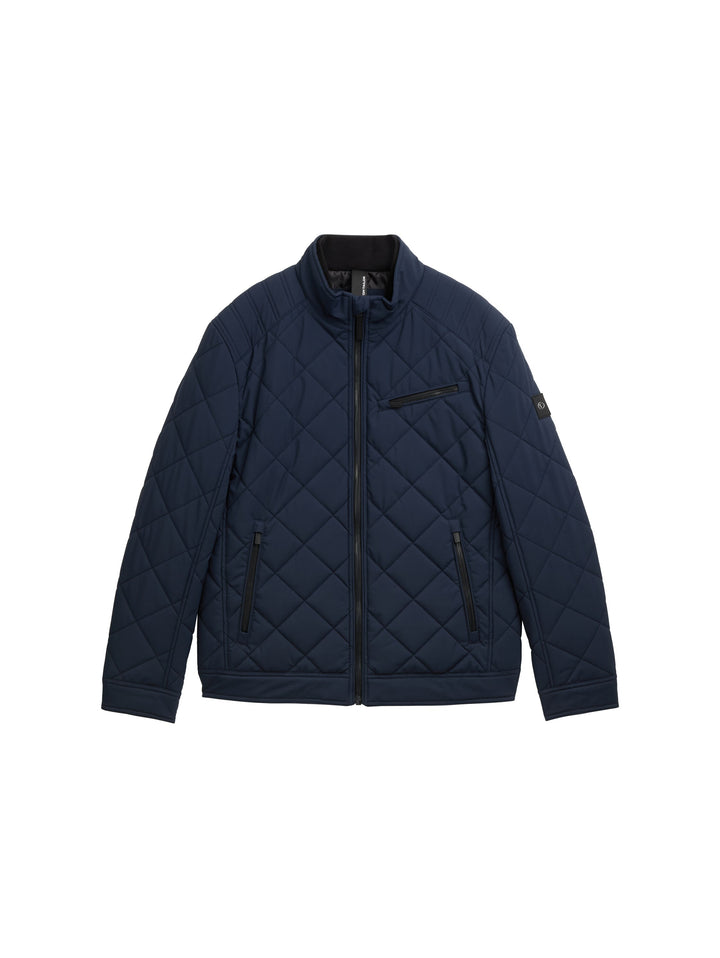 QUILTED BIKER JACKET