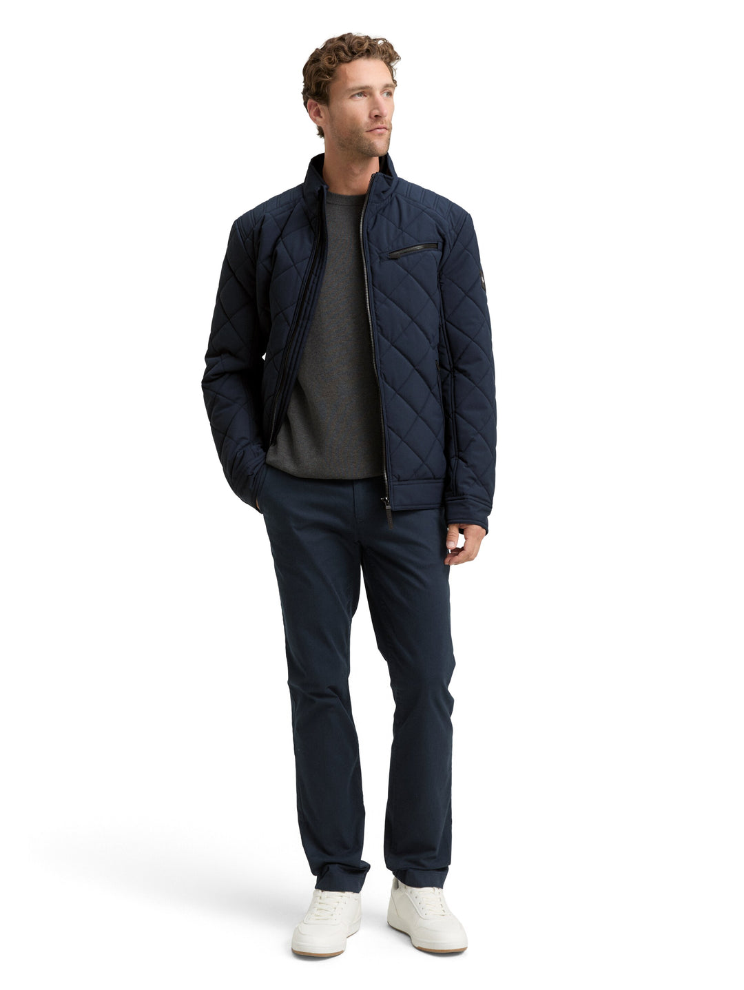 QUILTED BIKER JACKET