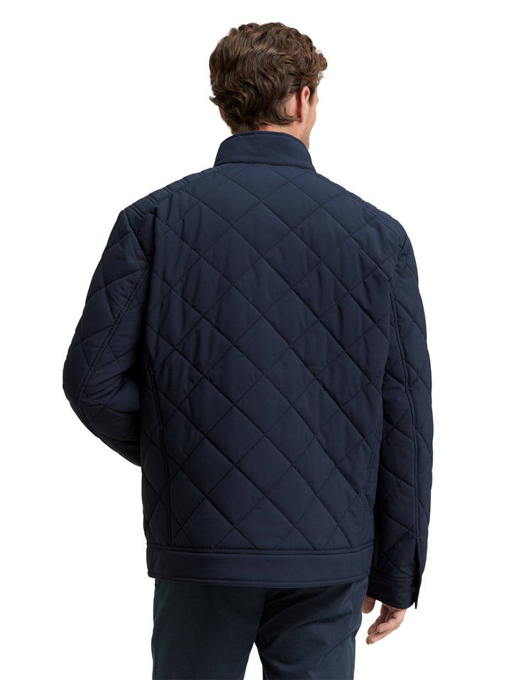 QUILTED BIKER JACKET