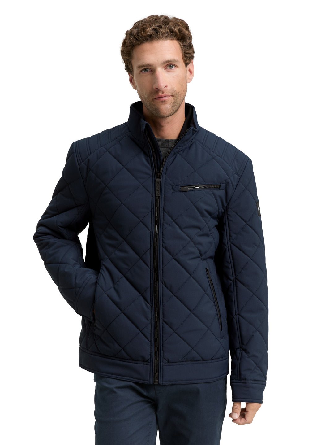 QUILTED BIKER JACKET