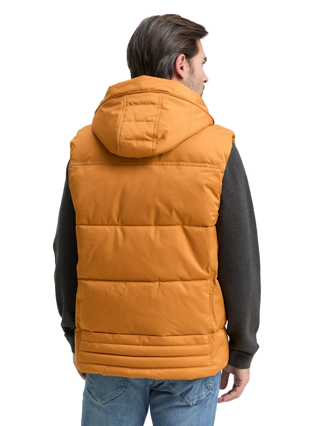 PUFFER VEST WITH HOOD