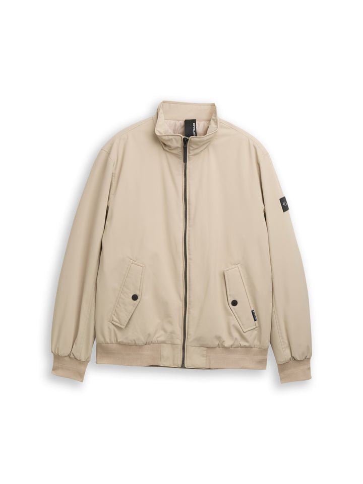 ZIP-UP HARRINGTON JACKET
